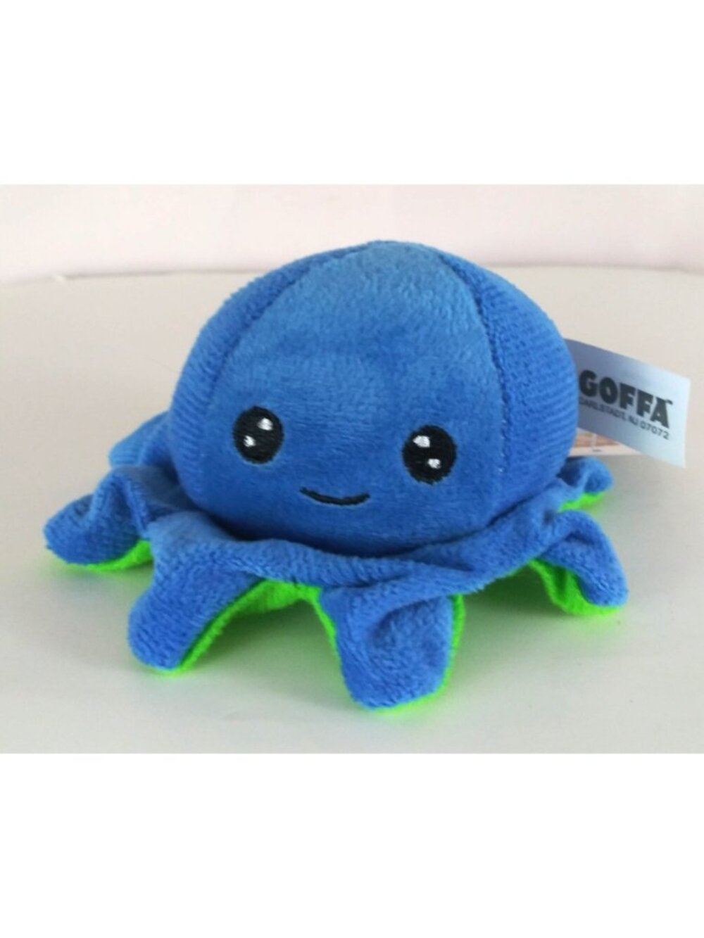 NWT Goffa Blue & Green Soft Octopus 3" Plush